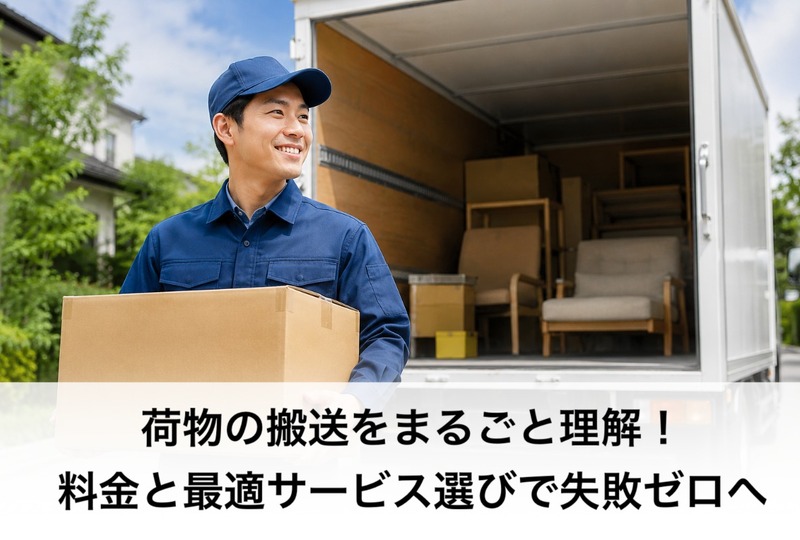 画像3914：荷物の搬送をまるごと理解！料金と最適サービス選びで失敗ゼロへ